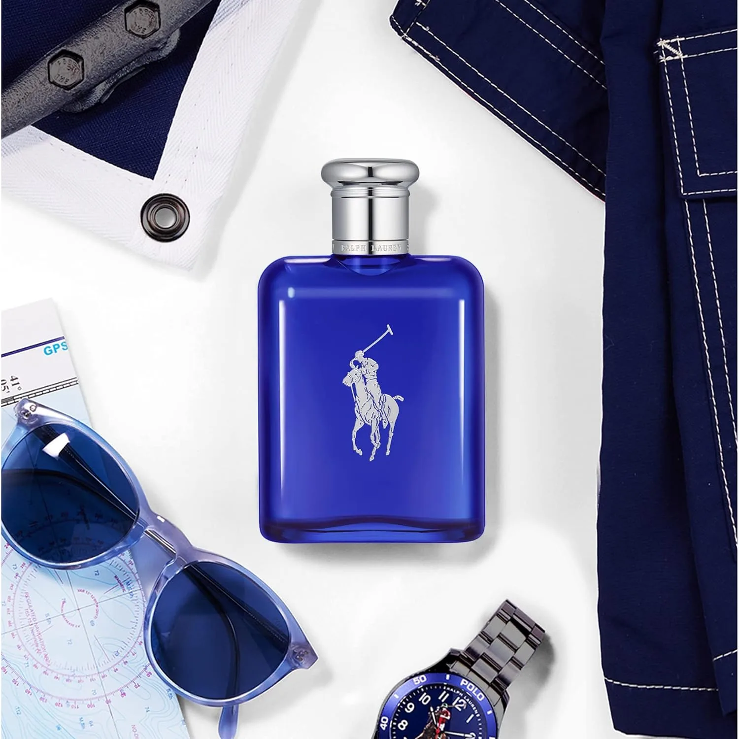 Ralph Lauren Polo Blue Eau de Toilette - Fresh Citrusy Cologne for Men