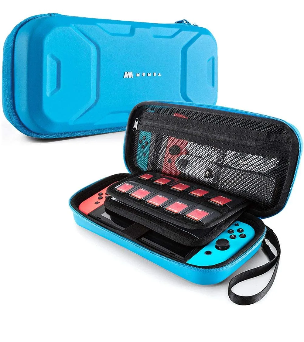 Estuche Mumba para Nintendo Switch 1/OLED/Lite versión estándar Azul