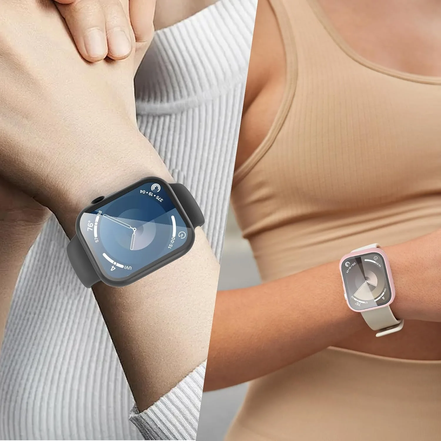 2 Pack Case for Apple Watch Series 11/10 42mm