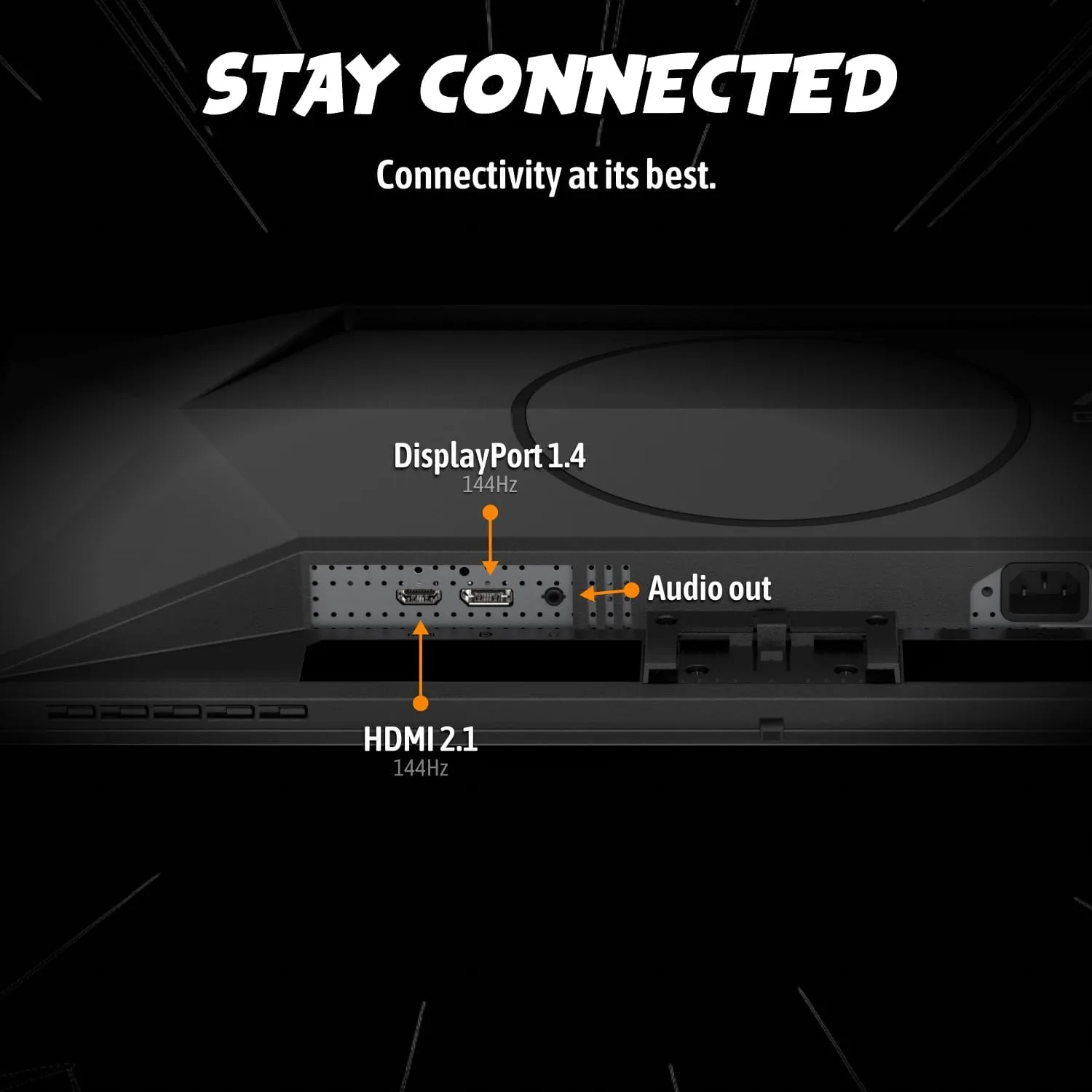AOC 27" Gaming Monitor QHD QD OLED 144Hz NVIDIA G-SYNC Compatible Q27GADE