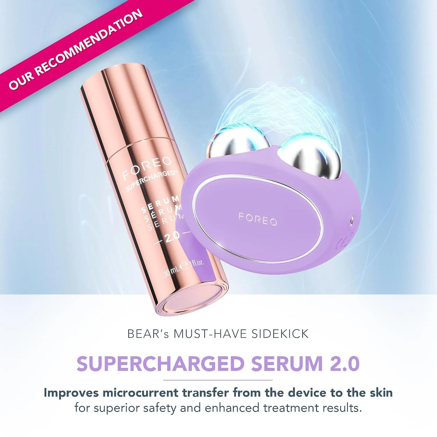 FOREO Bear 2 Advanced Microcurrent Facial Device - Lifting & Toning