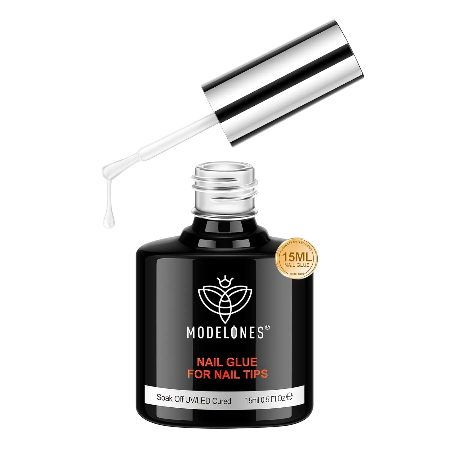 Pegamento para uñas Modelones 10 en 1 Gel Base Coat transparente