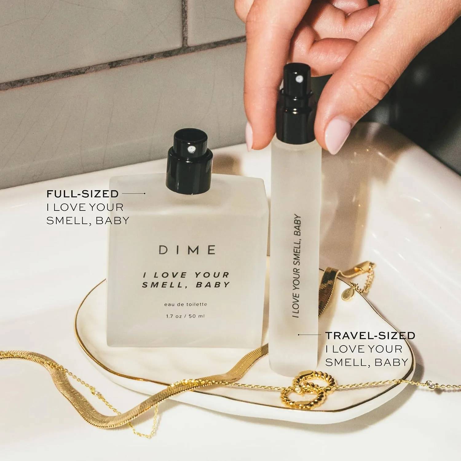 DIME Beauty I Love Your Smell Baby Travel Perfume, 0.34 oz