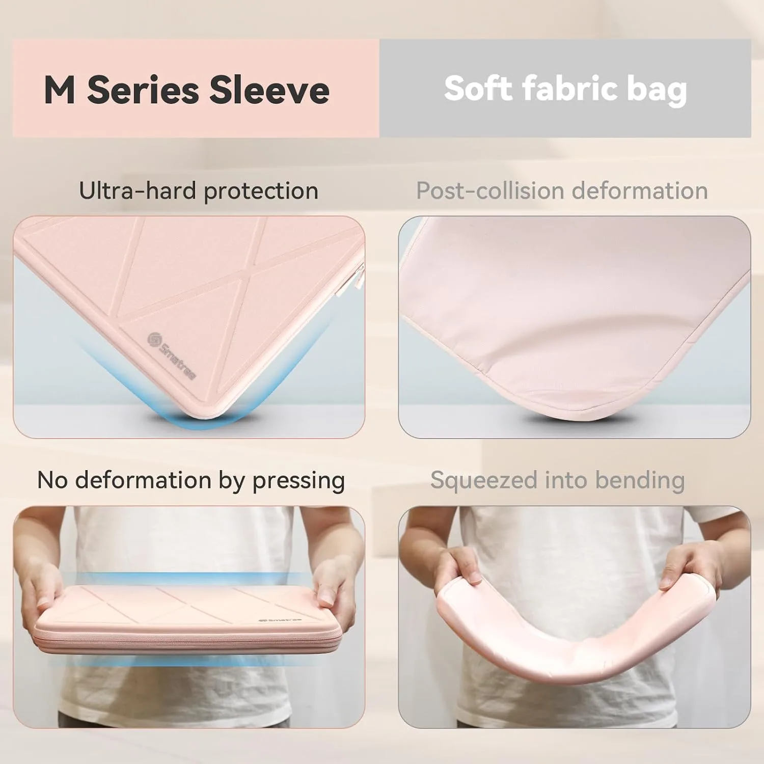 Smatree M34TP Hard Protective 13 inch Laptop Sleeve Case for Apple/HP/DELL