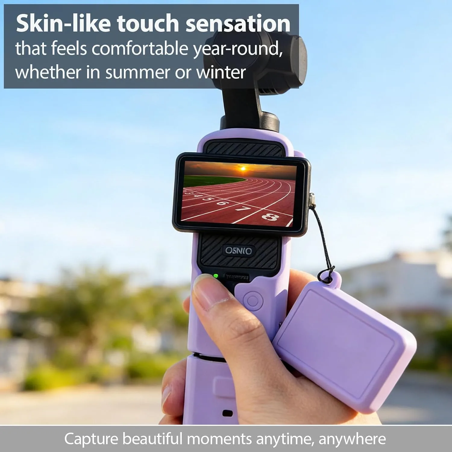 Case for DJI Osmo Pocket 3 / Xtra Muse Camera - Lilac