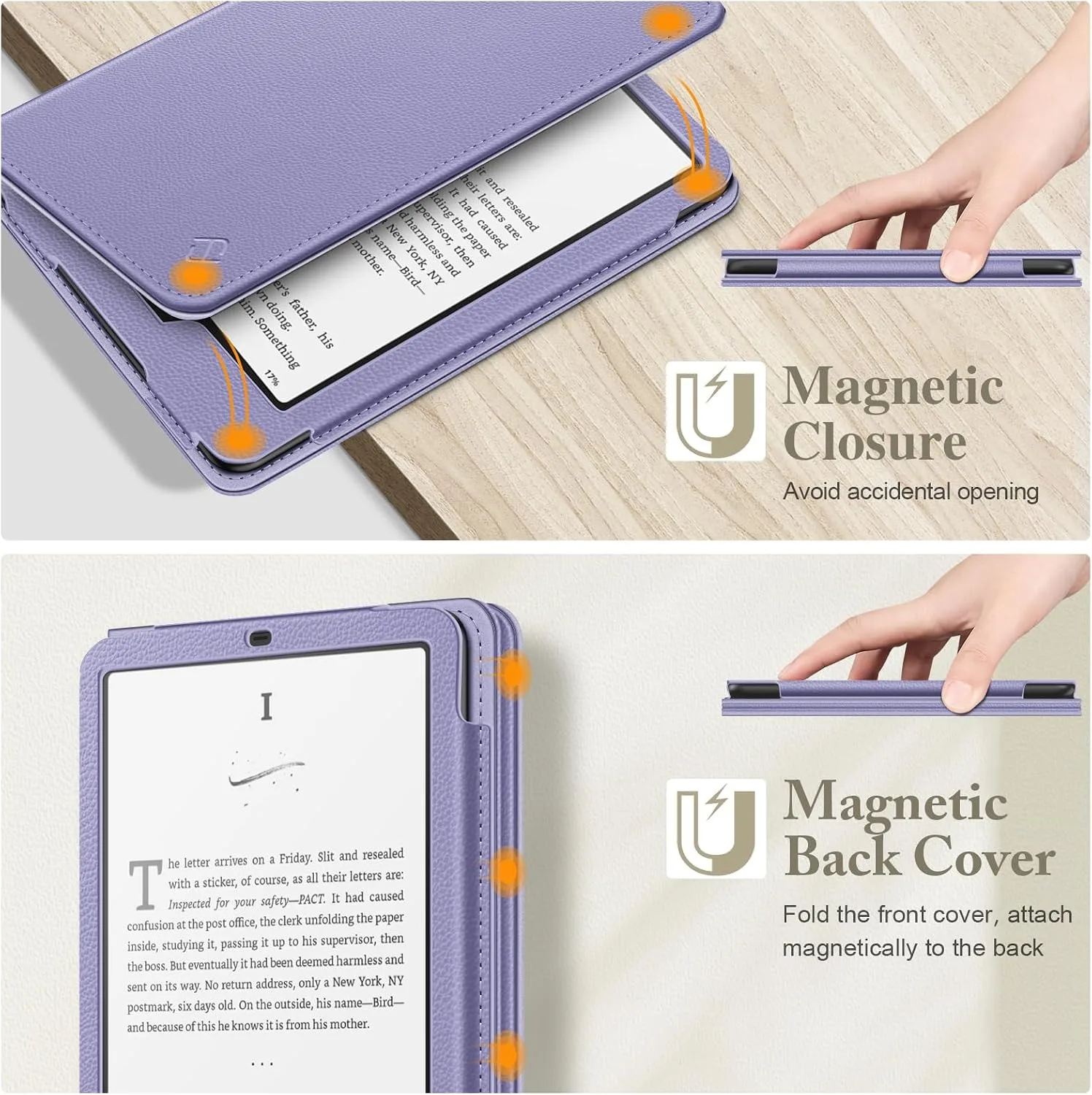 Fintie Case for 7"/6.8" Kindle Paperwhite 12th/11th Gen & Kindle Colorsoft