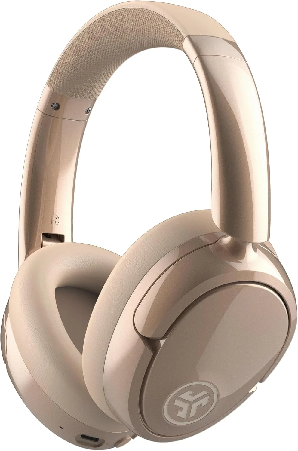 JLab JBuds Lux ANC Jelle Wireless Over-Ear Headphones, Gold Digger