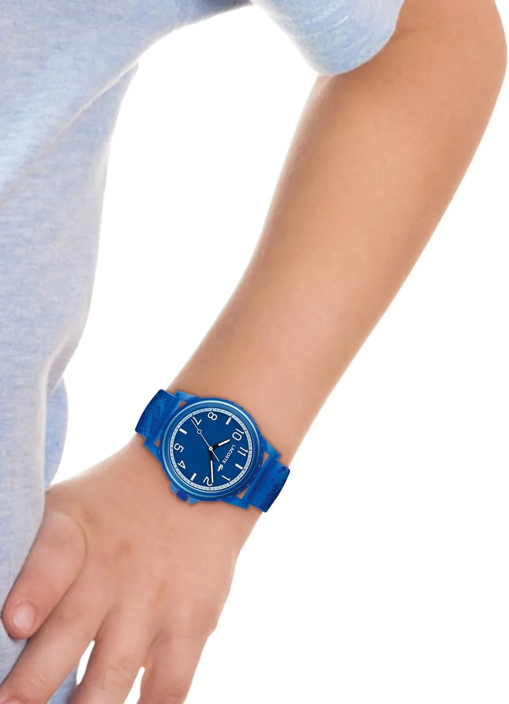 Lacoste Rider Unisex Quartz Plastic and Silicone Strap Watch, Color: Red (Model: 2030047)