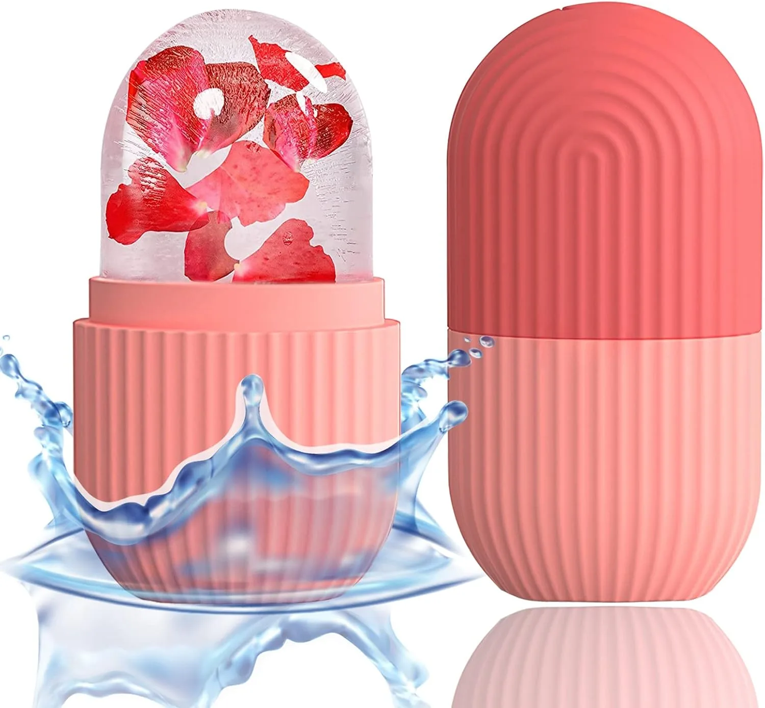 Rodillo de hielo para rostro Xhjri rosa
