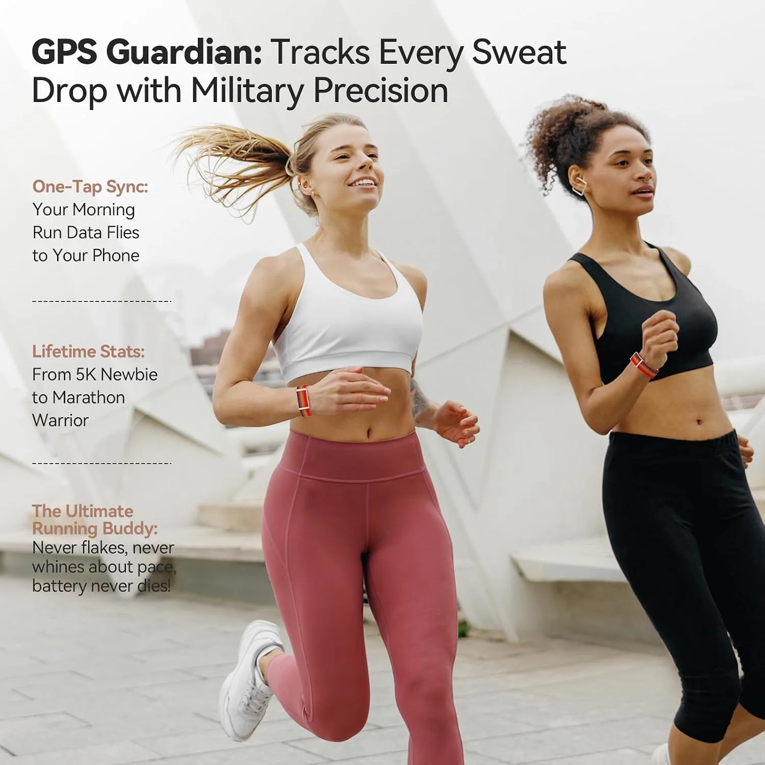 EnergyPort Smart Bracelet, Wearable Activity & Fitness Tracker Band