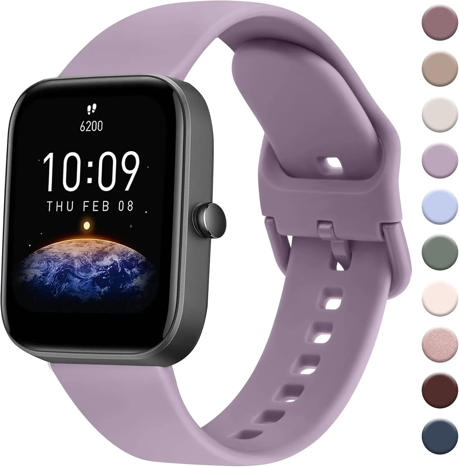AK Band for Amazfit GTS 4 / GTS 4 Mini / GTS 3 / GTS 2 / GTS 2e / GTS 2 mini / GTS / GTR mini Bands, 20mm Soft Replacement Sport Strap for Amazfit Bip 3 / Bip 3 Pro / Bip U Pro / Bip / Bip Lite / Bip S / Bip S lite / Bip U Smart Watch Women Men