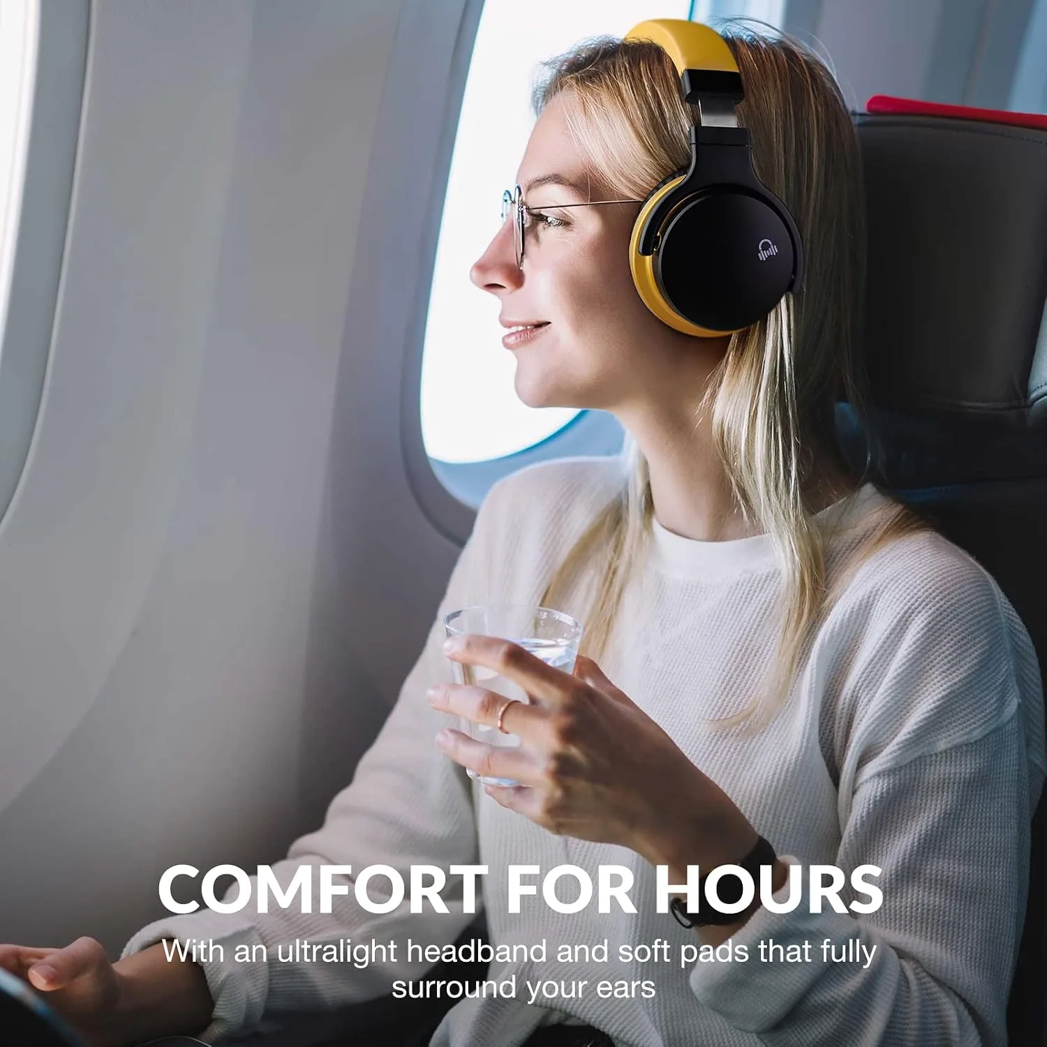 MOVSSOU Million Sold Classic E7 Active Noise Cancelling Headphones