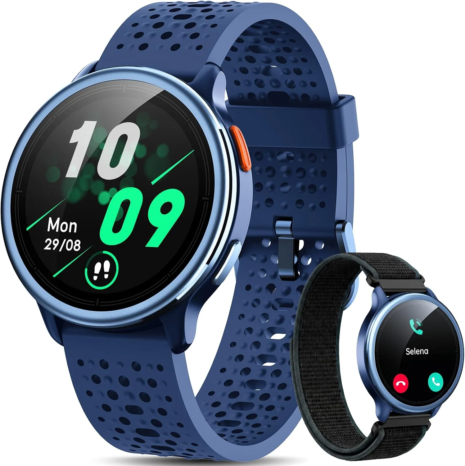 Quican Smart Watches for Women & Men, Compatible with iPhone & Android