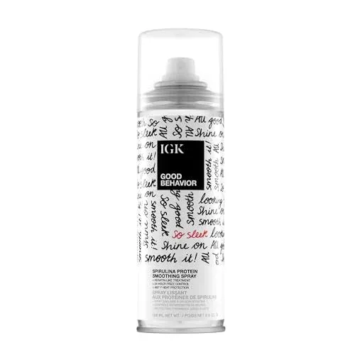 Spray Protector Térmico IGK Good Behavior Spirulina Protein Smoothing 5.6 oz