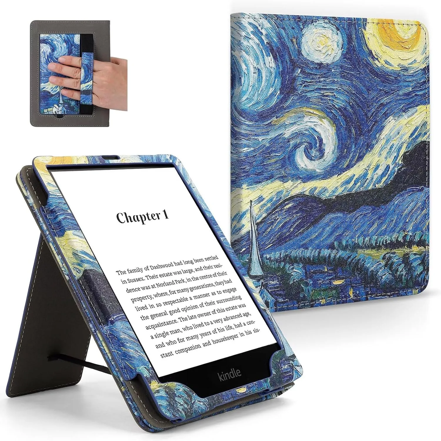 Case for 6" Kindle Paperwhite (10th/7th/6th/5th Generation), Starry