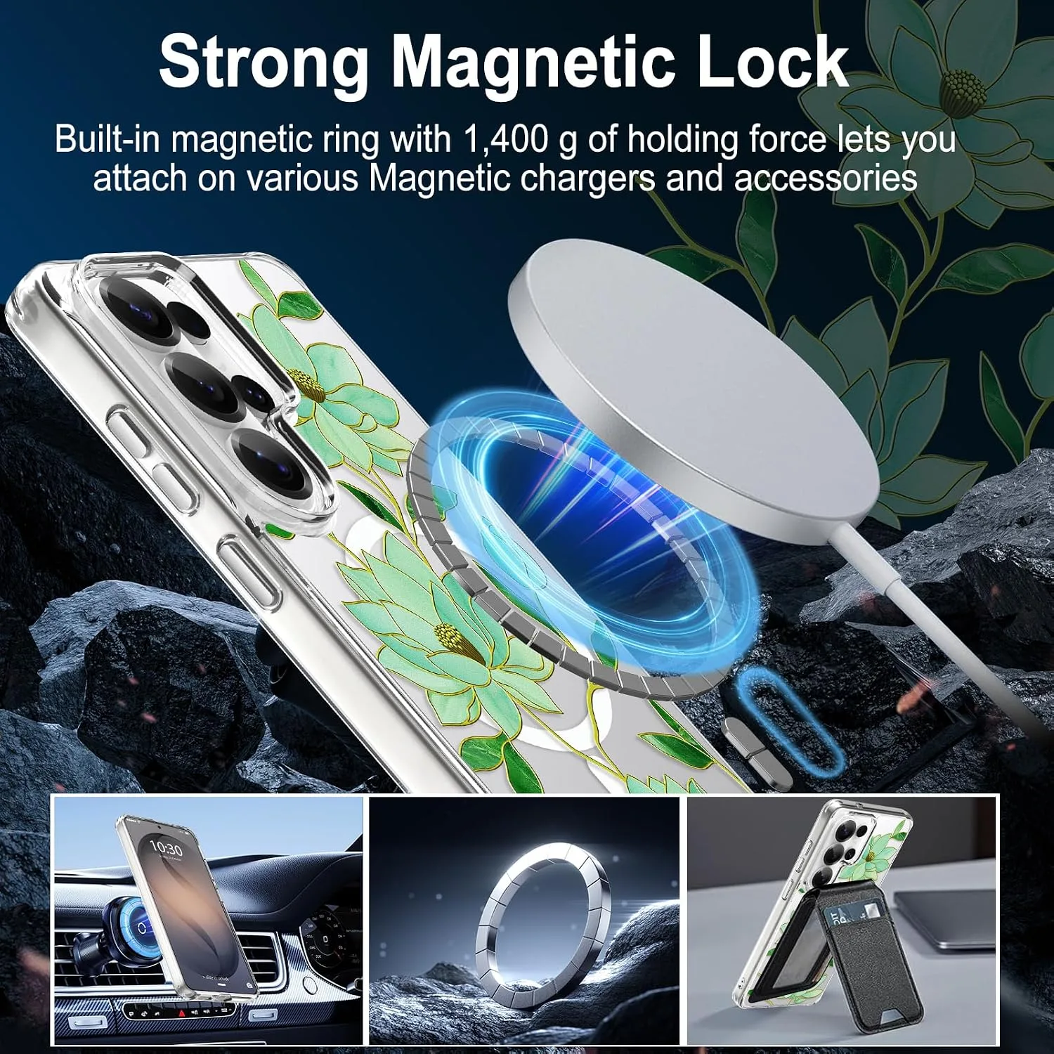 tharlet Magnetic for Samsung Galaxy S26 Ultra Case, Compatible with MagSafe
