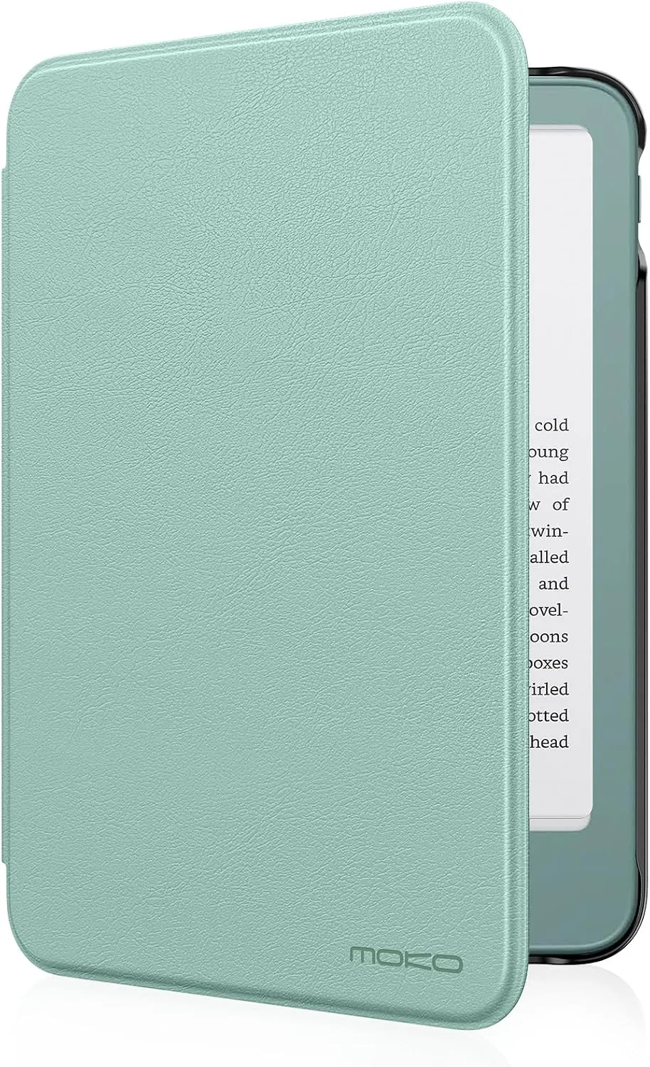 MoKo Case for 6" Amazon Kindle Basic 12th Gen 2026, Agave Green