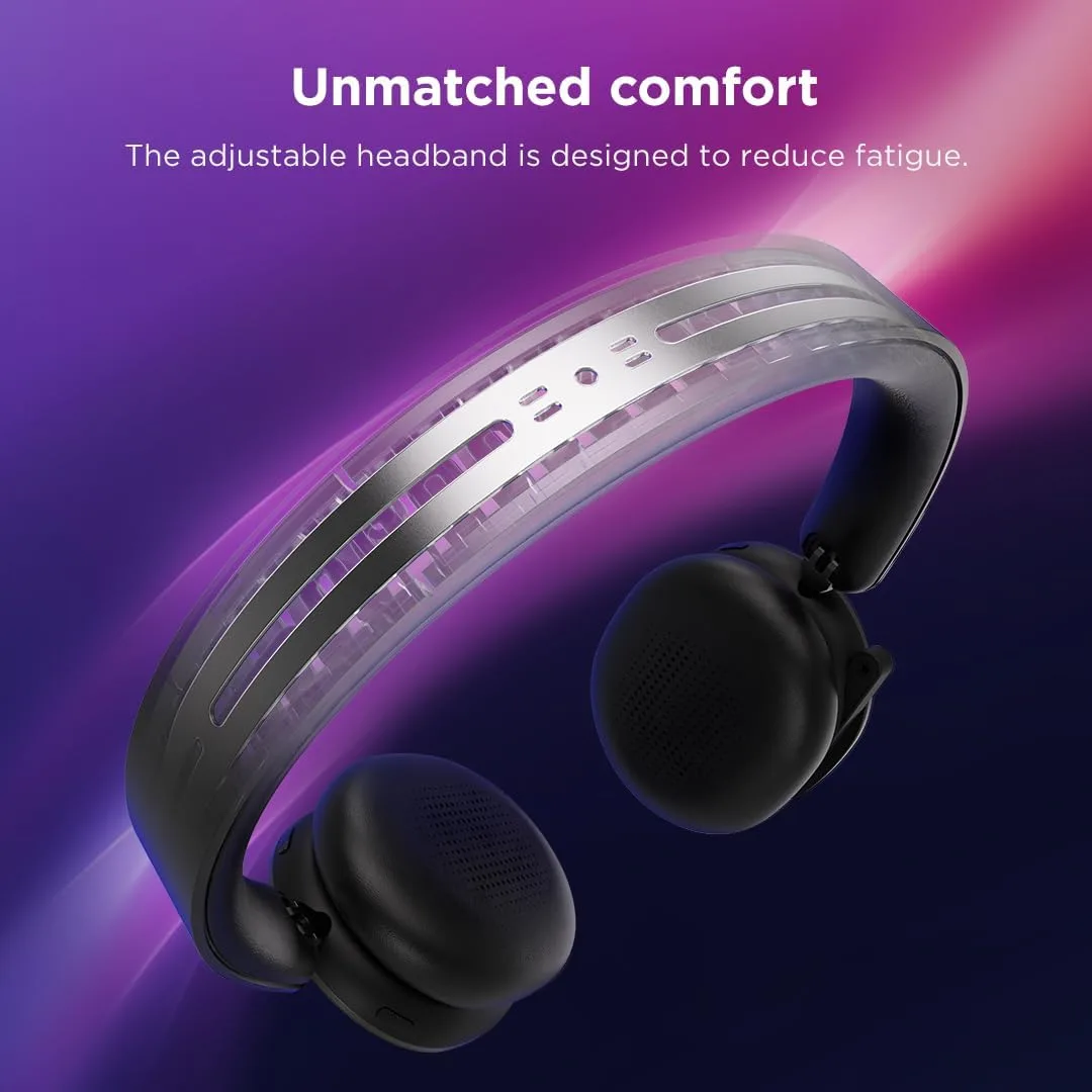 Lenovo ThinkPad Dual Mode Wireless ANC Foldable Headset 8550 (Aura Edition) – Sound by Bose, AI Noise Cancelling Mic, Microsoft Teams Certified, Bluetooth 5.3, USB-C Receiver, Grey