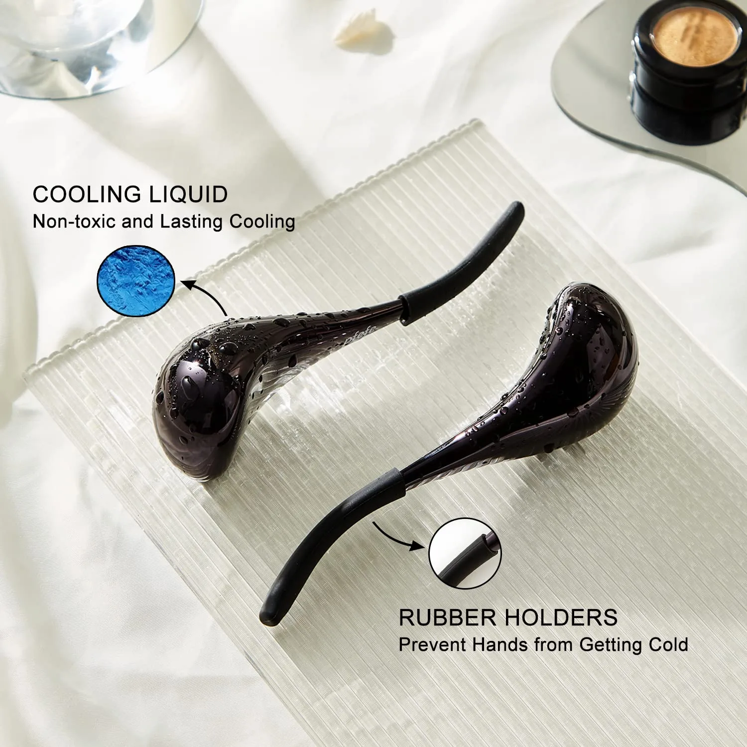 Ice Globes for Face Eyes, Cryo Sticks Facial Skin Care Tools for Puffy Eyes