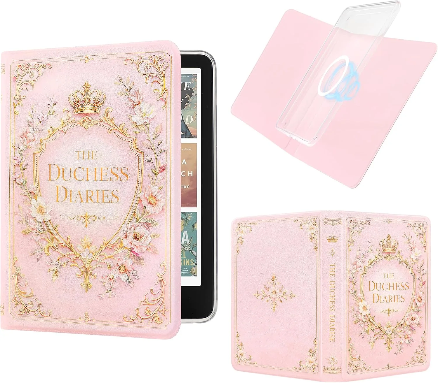 Magnetic Book Cover Case for 7'' Kindle Paperwhite & Colorsoft