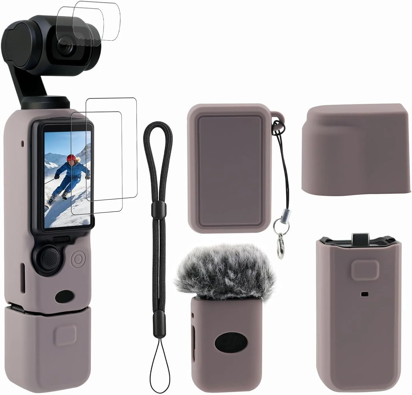 Case for DJI Osmo Pocket 3 / Xtra Muse Camera - Taupe