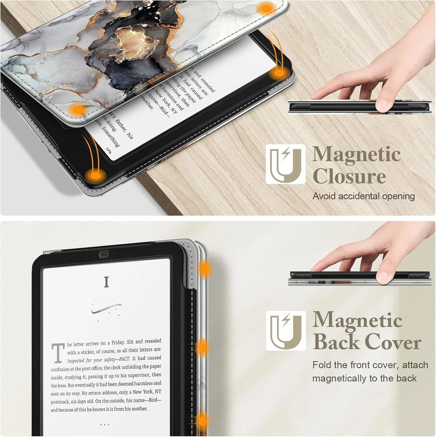 Fintie Case for 7"/6.8" Kindle Paperwhite 12th/11th Gen & Kindle Colorsoft
