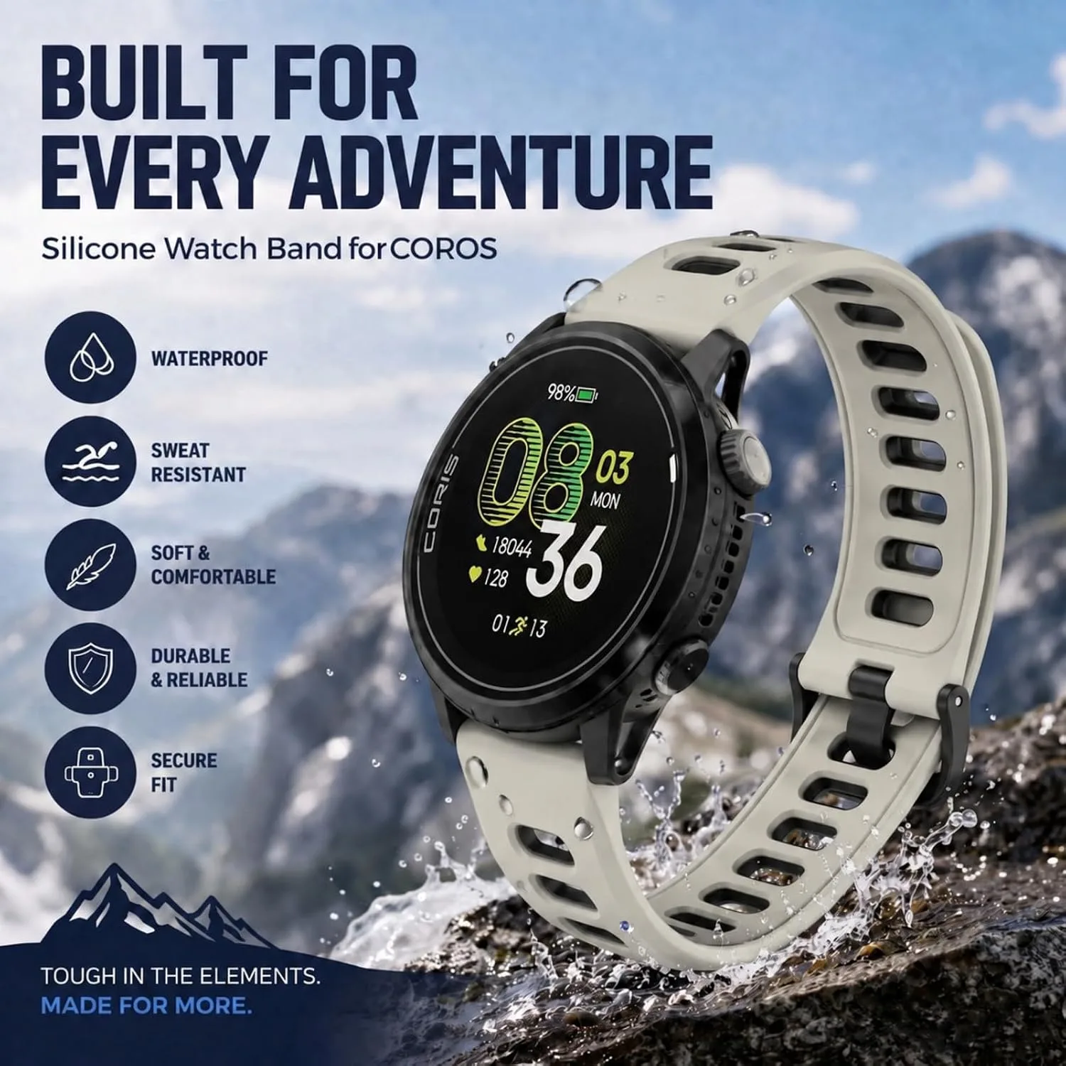 Watch Band for COROS PACE 3/PACE 4/PACE Pro