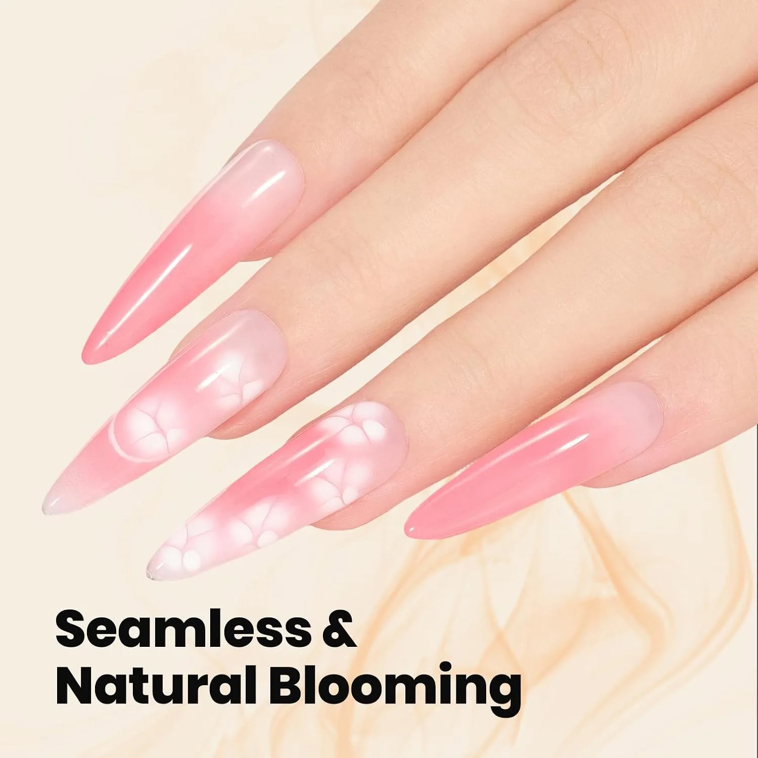 Beetles Blooming Gel for Nails Easy Blooming Nail Art Gel