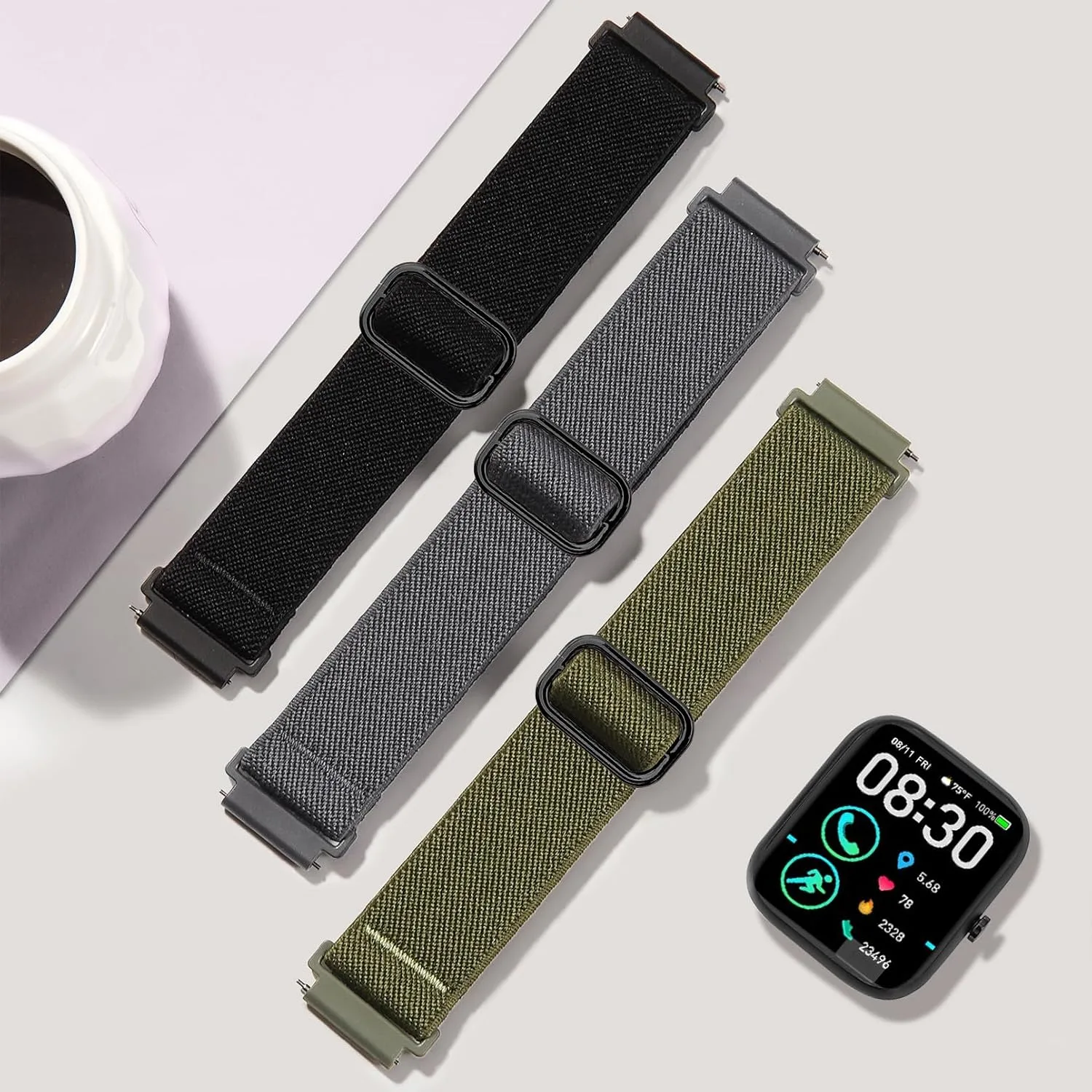 Watch Bands for GloryFit T80/T70/T60/T50/P99/P98 Smartwatch