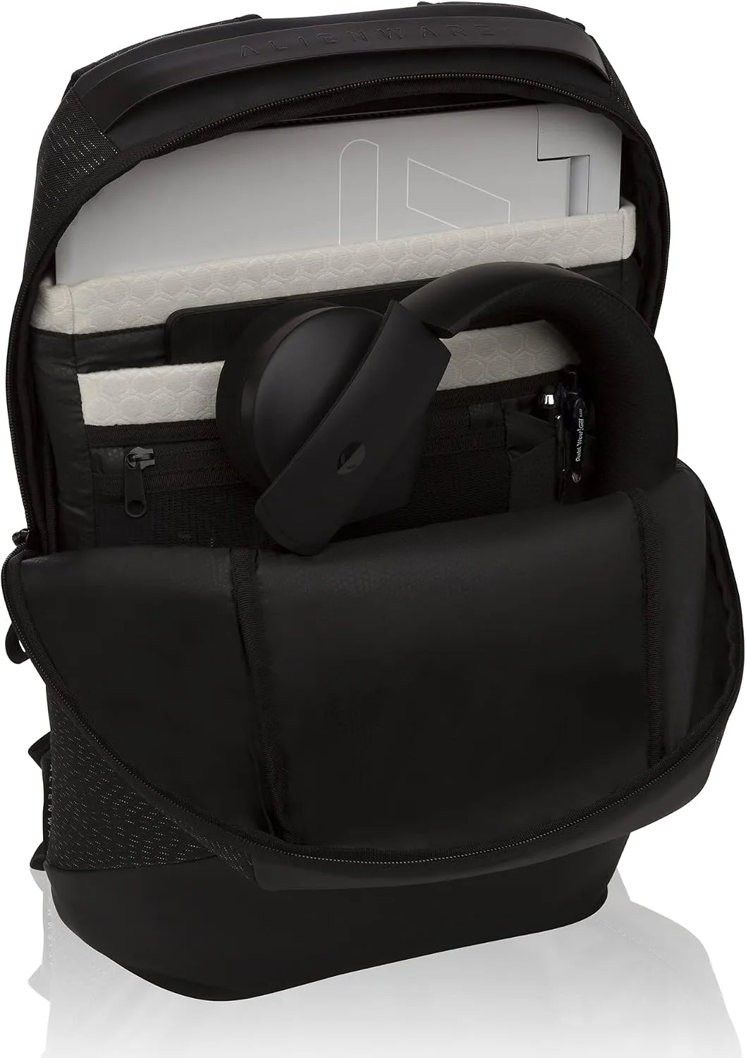 Alienware 17-inch Horizon Slim Backpack - Galaxy Weave Black