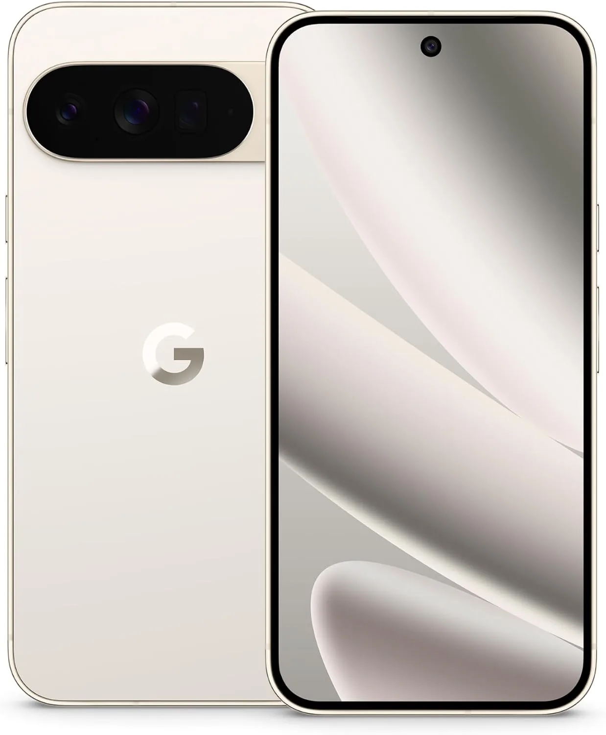 Google Pixel 10 Pro XL 2025, 256GB, Porcelain - Unlocked (Renewed)