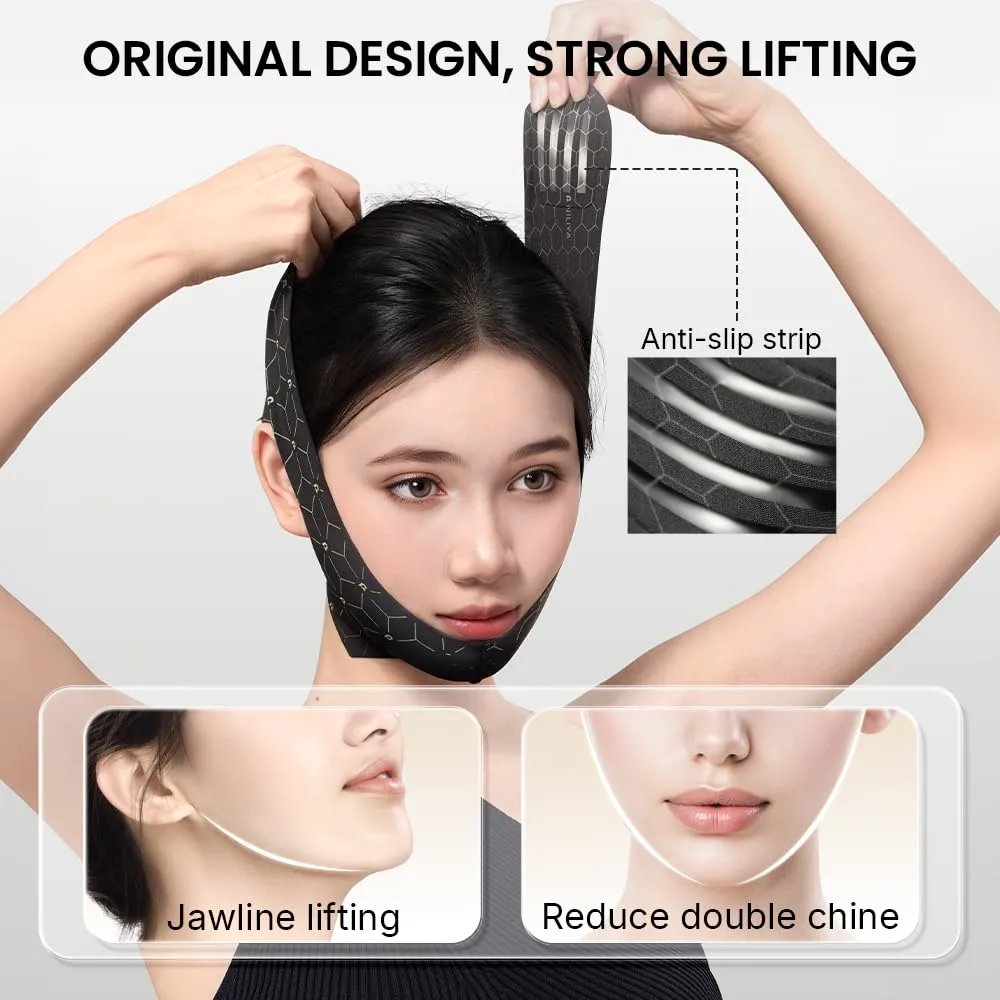 Double Chin Reducer, Face Lifting Tapes, Jawline Shaper Chin Strap