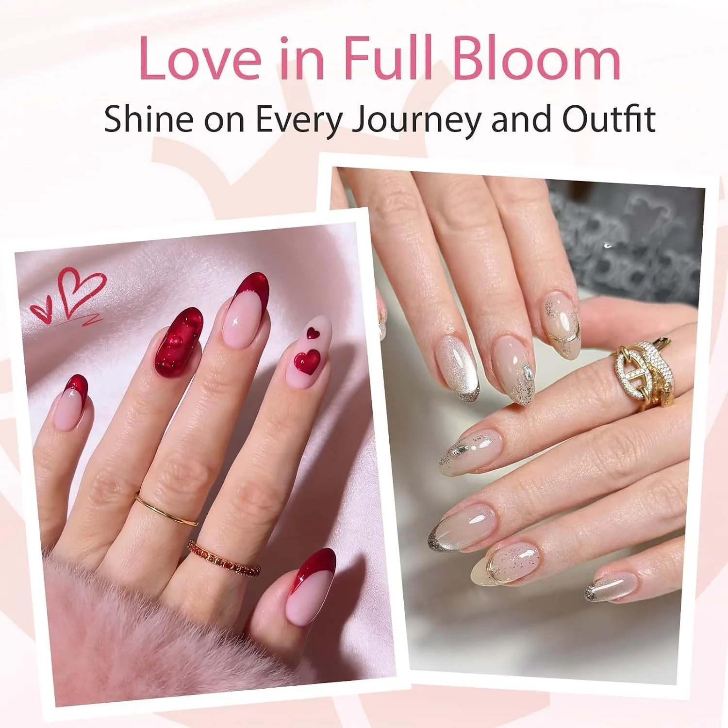 Modelones Cat Eye Magnet for Fall Brown Cat Eye Gel Polish 5PCS