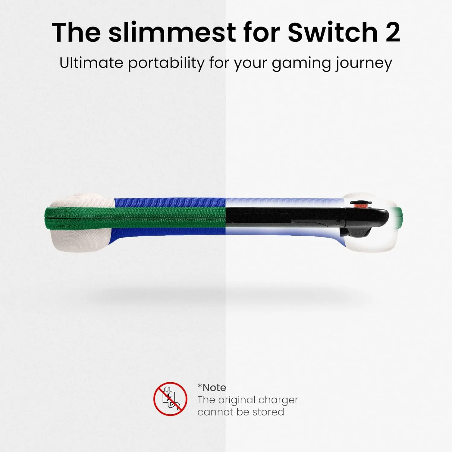 tomtoc Slim Carring Case for Nintendo Switch 2, Military Grade Protection