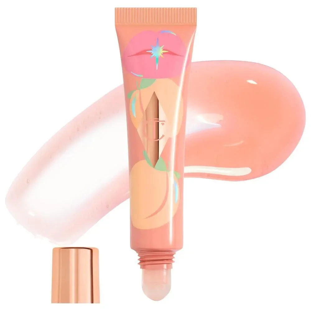 Unreal Lips Aceite Labial Nectar Healthy Glow con Ácido Hialurónico y Vitamina E - Juicylicious Candy Fig a berry-russet - Juicylicious Pure Peach a sheer peach glow