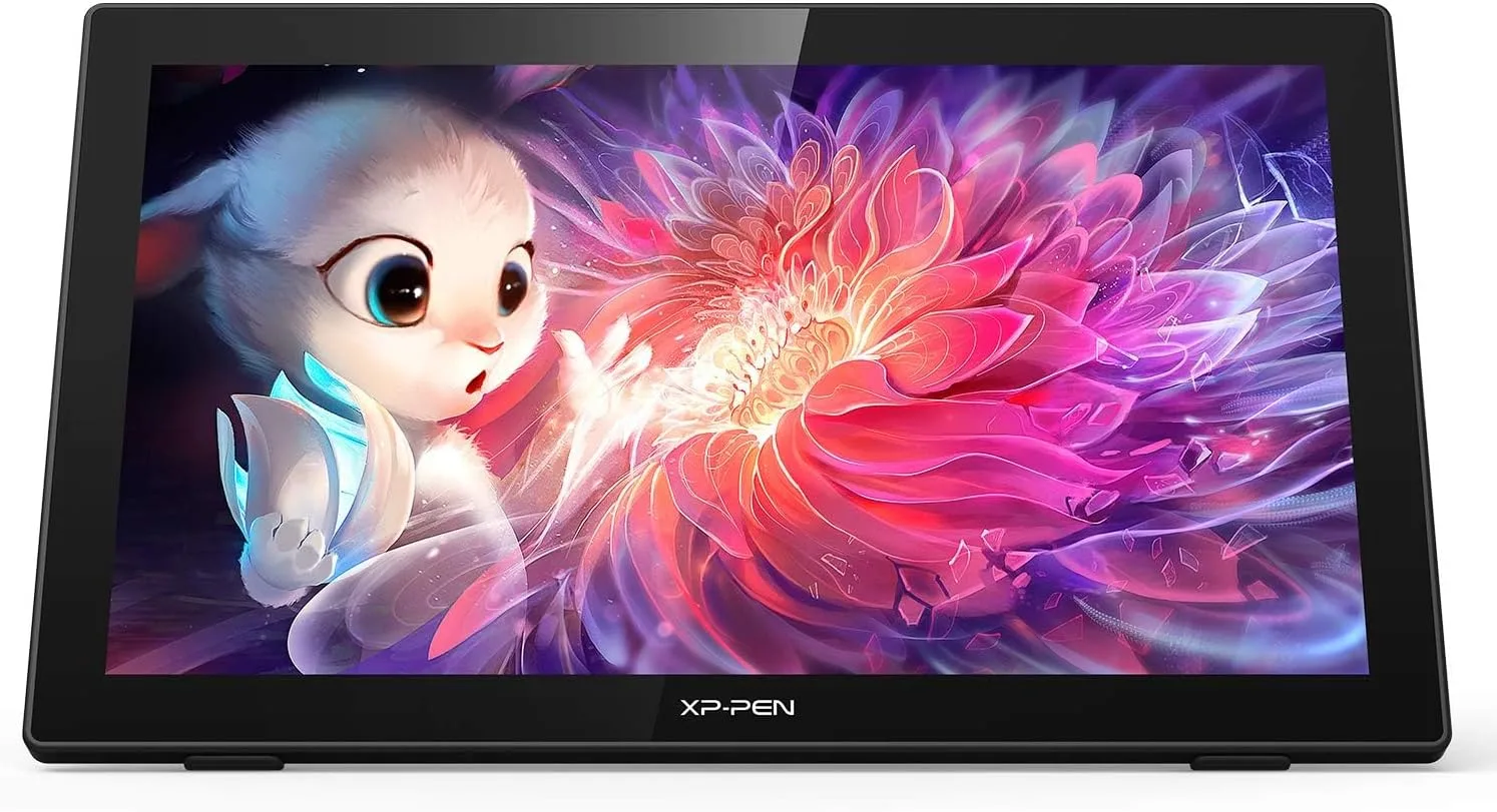 Drawing Tablet with Screen XPPen Artist 22 2nd Computer Graphics Tablet 122% sRGB with 8192 Levels Tilt Function Battery-Free Stylus, 21.5inch Pen Display Compatible with Windows, Mac, Linux