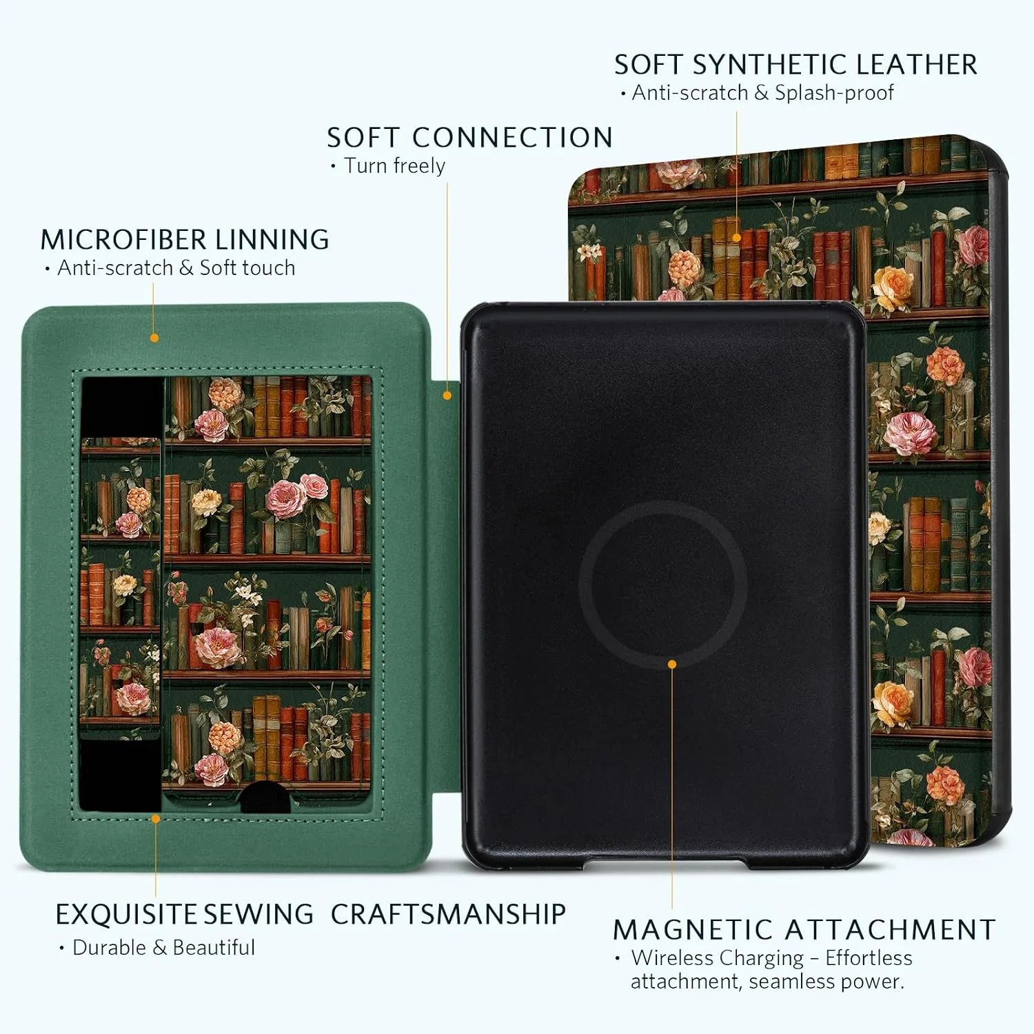 CoBak Case for 7" Kindle Paperwhite 12th Gen 2024 and Kindle Colorsoft