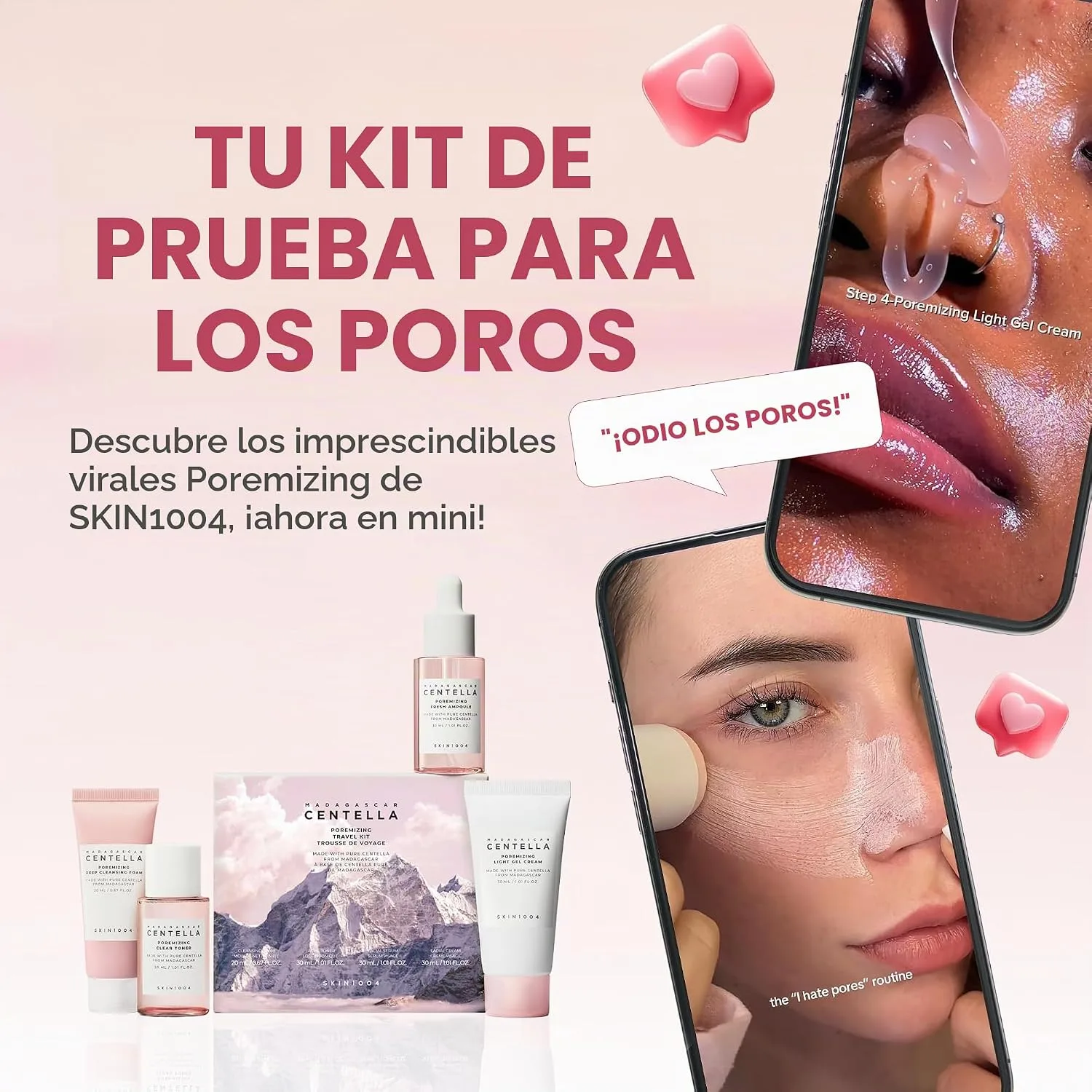 SKIN1004 Madagascar Centella Poremizing Travel Kit