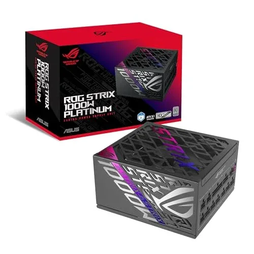 Fuente de Poder ASUS ROG Strix 1000W Platinum Modular