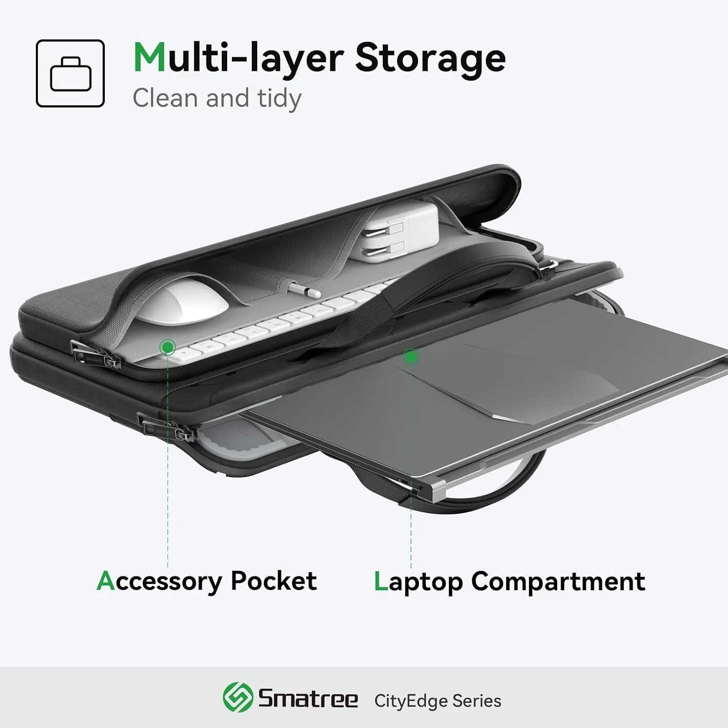 Smatree CityEdge Laptop Case for 18 inch GIGABYTE AORUS Master 18 AM8H
