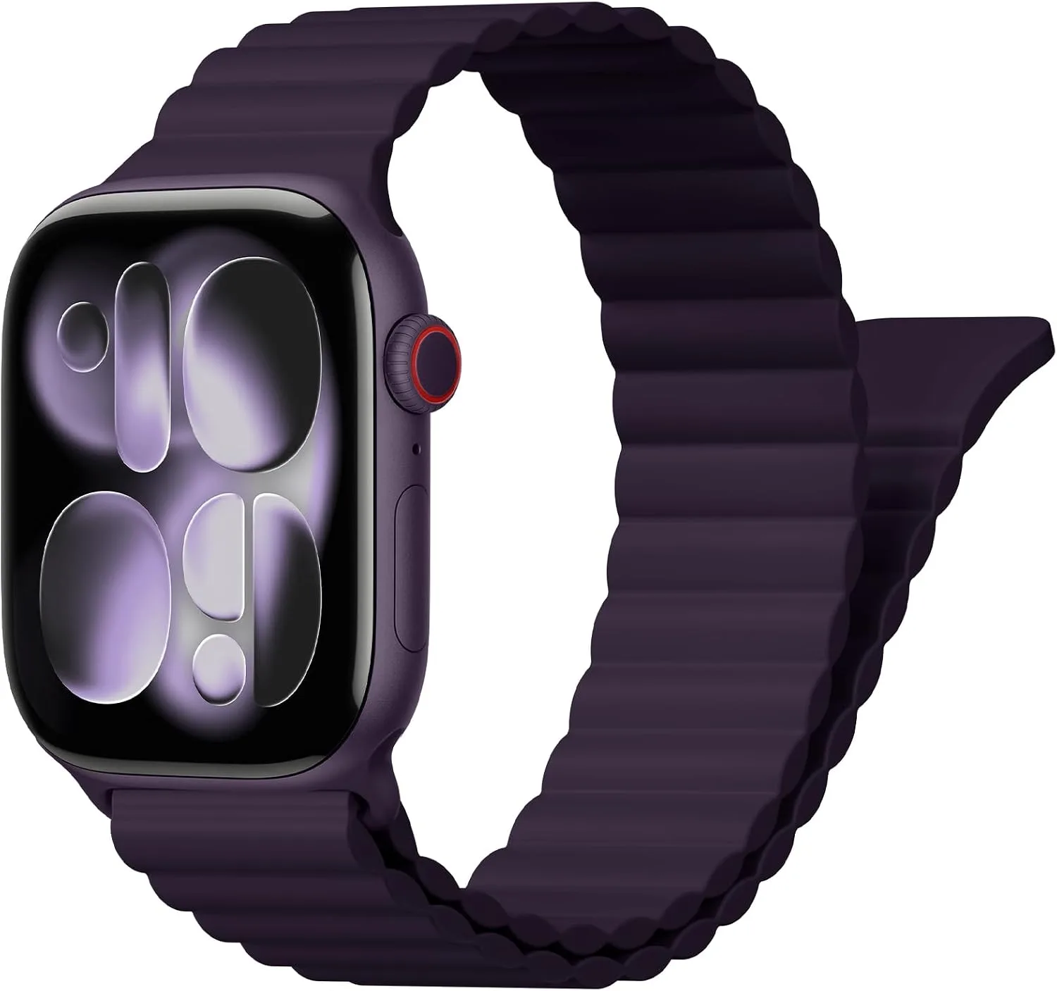 Correa magnética Sport para Apple Watch 40-49mm BXUXOHS silicona