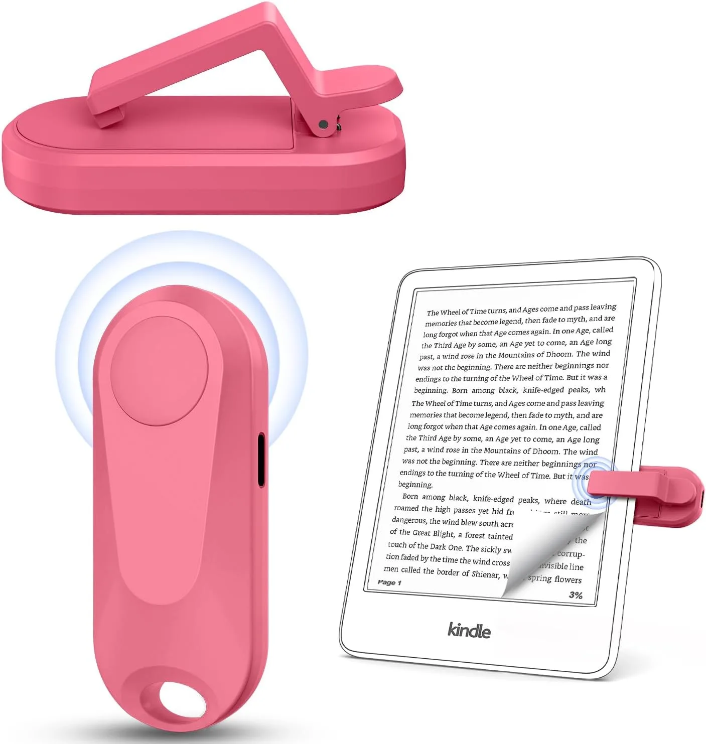 Page Turner for Kindle Remote Control for iPhone iPad Tablets eReaders