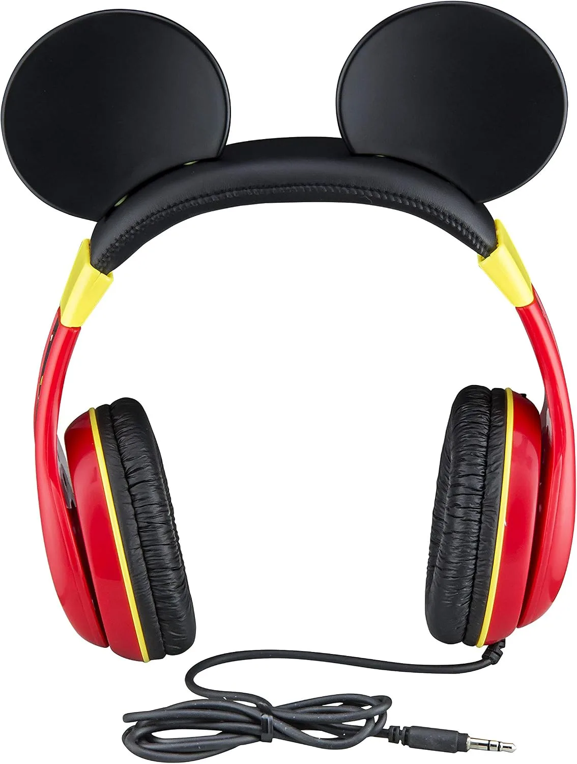 eKids Mickey Mouse Kids Headphones with 3.5mm Audio Jack, Wired Headphones for School, Home or Travel (Mickey Mouse)