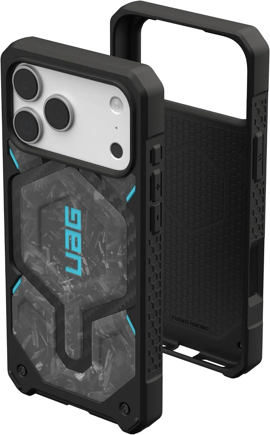UAG Monarch Pro for iPhone 18 Pro Max Case/17 Pro Max Case, Forged Carbon