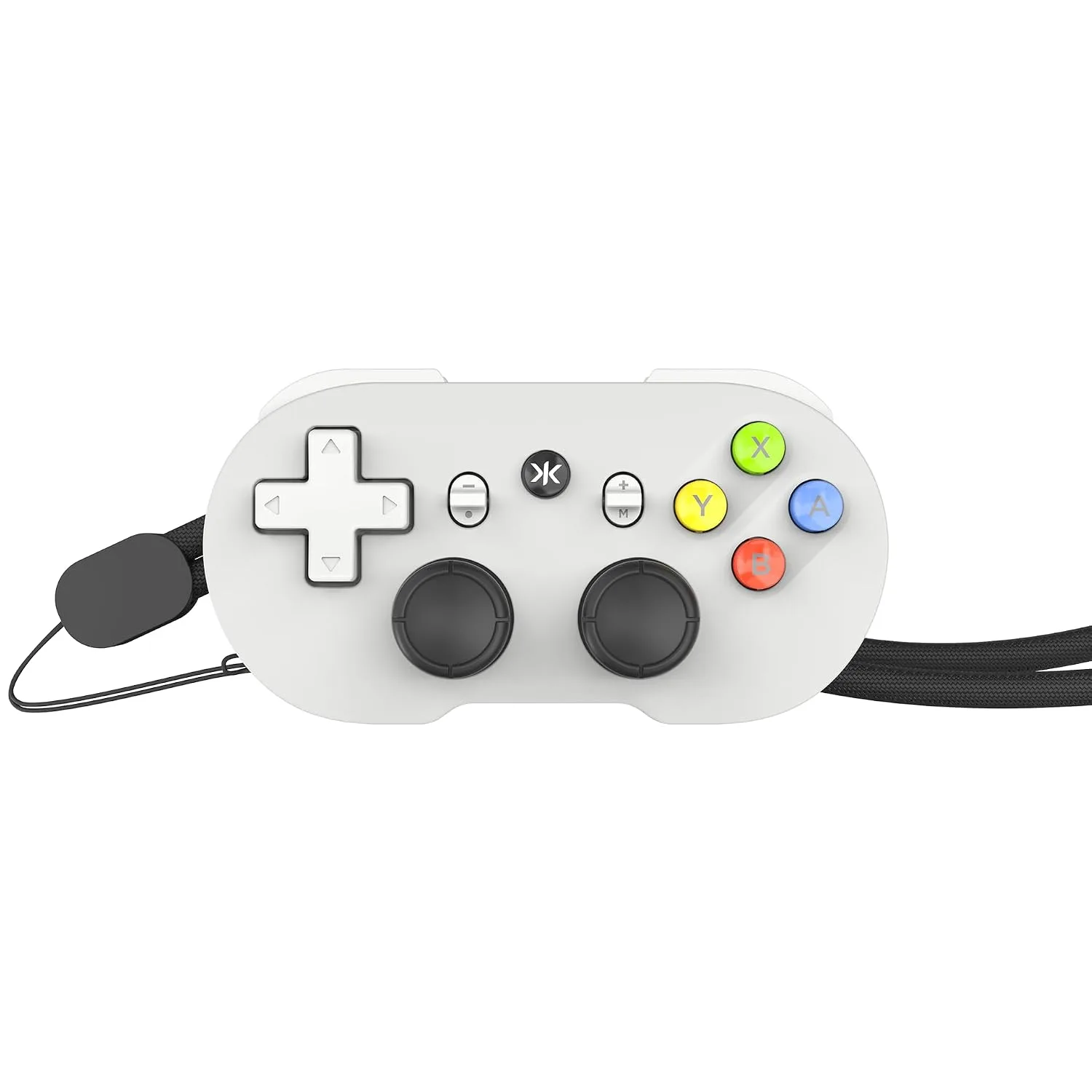 CRKD ATOM+ Wireless Mini Controller - Compatible with Nintendo Switch 2, Switch OLED, iOS, Android, PC & Smart TV - Pal Grey Edition