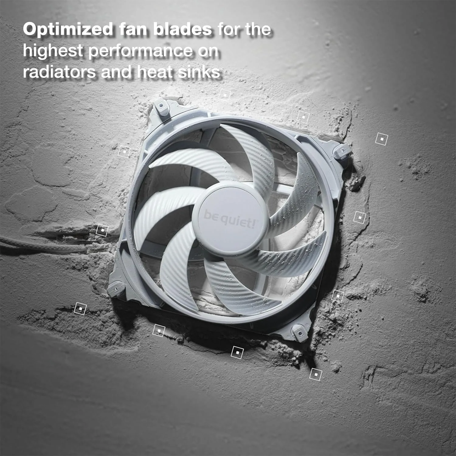 be quiet! Silent Wings 4 120mm PWM FDB High-Speed Gaming PC Case Fan, Black