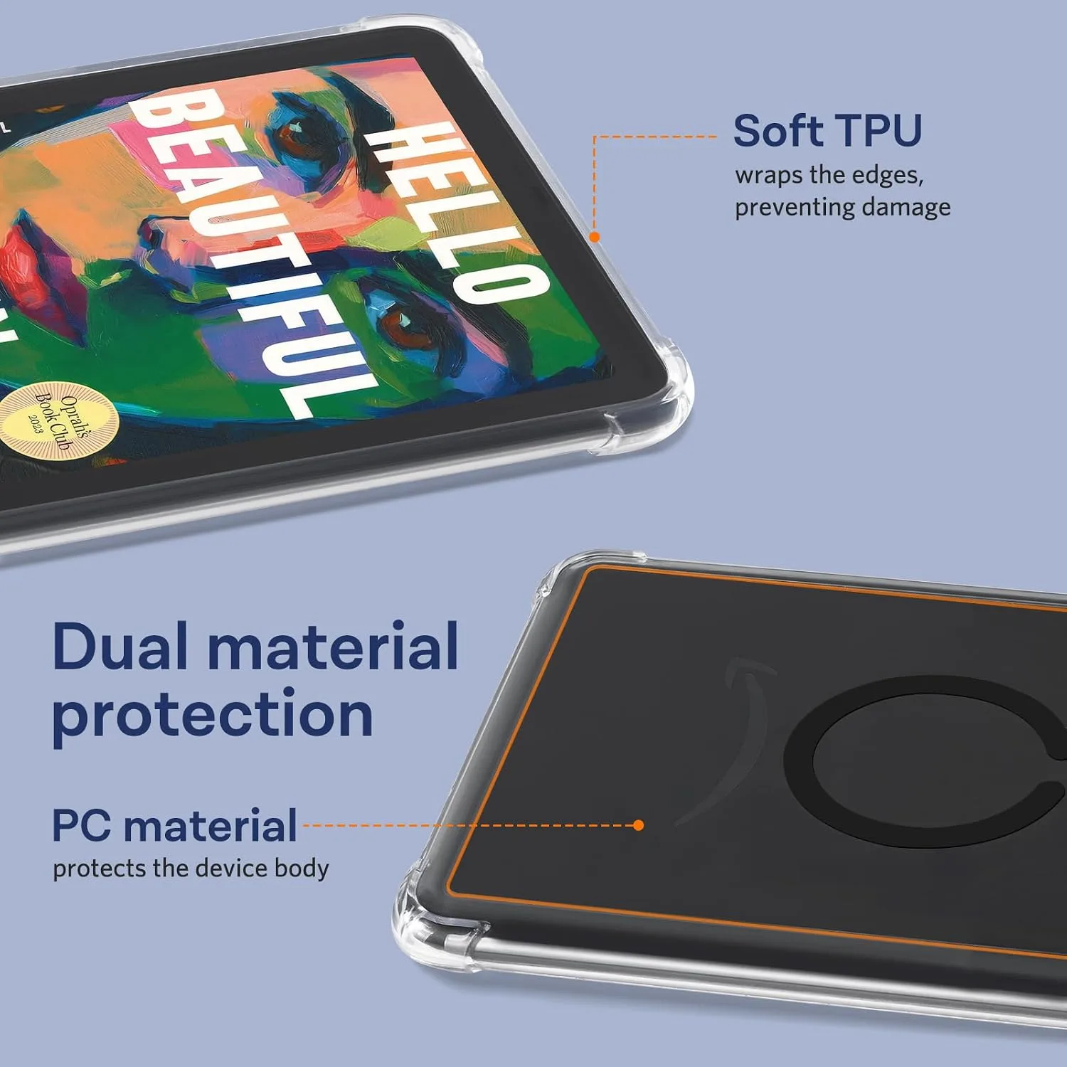 iDLEHANDS 7" Clear Case,not for iPad(A260722)
