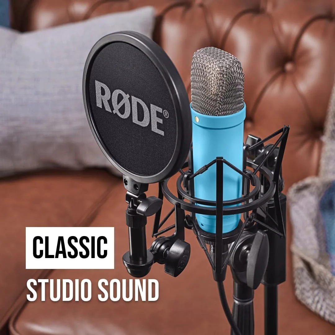 RØDE NT1 Signature Series Studio Condenser Microphone, Blue