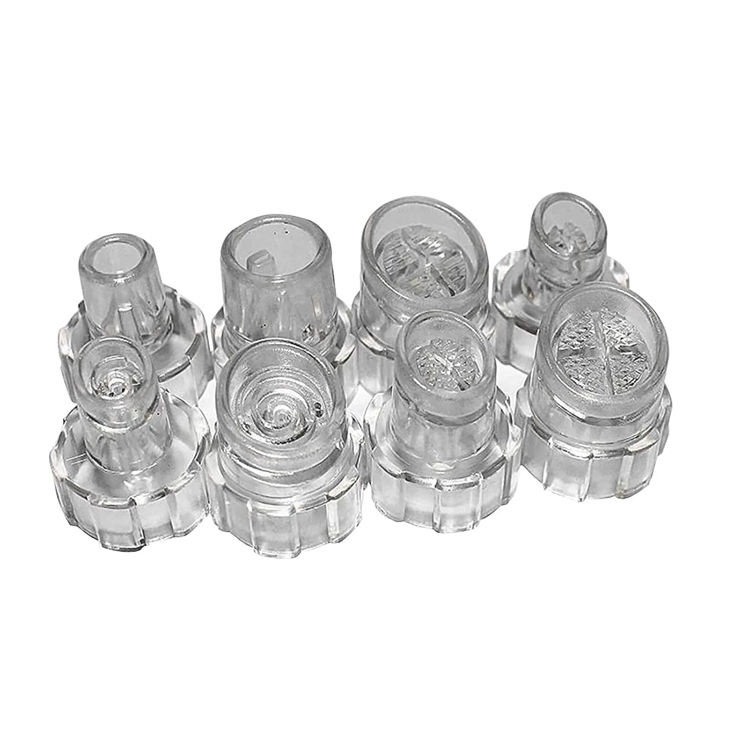 Elitzia 8Pcs Hydrodermabrasion Tips Set for Aqua Peel Beauty Machine
