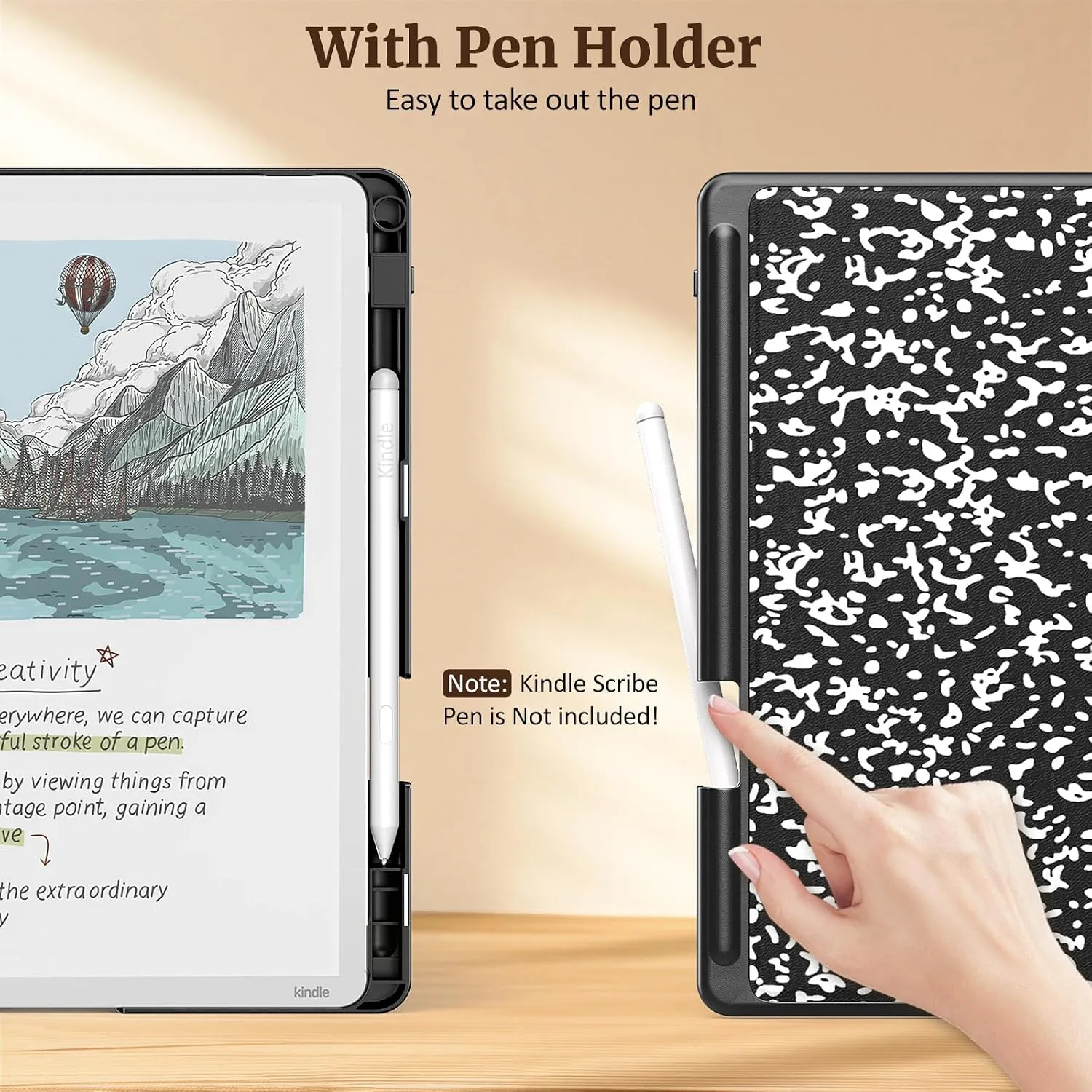 MoKo Stand Case for 11" Kindle Scribe 2025 & Kindle Scribe Colorsoft